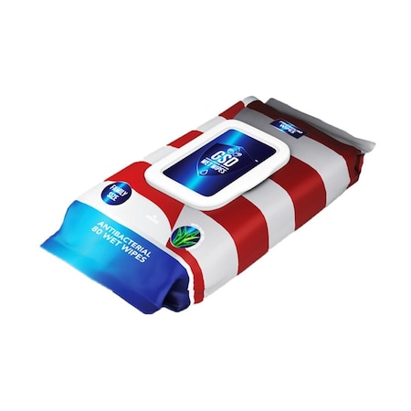 Propac GSD ANTIBACTERIAL 80 PACK WET WIPES H5850